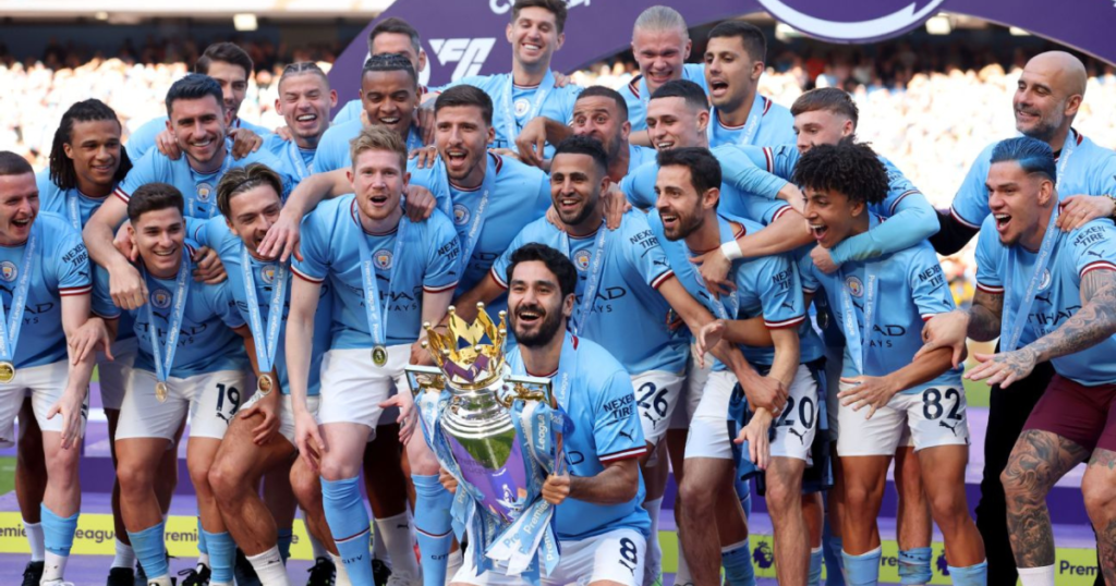 The success of Manchester City is clouded with 115 charges