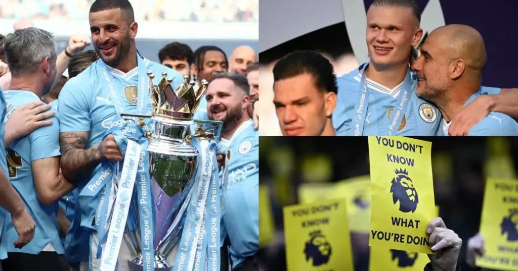 Man City branded 'Cheats' amid title win and FFP charges