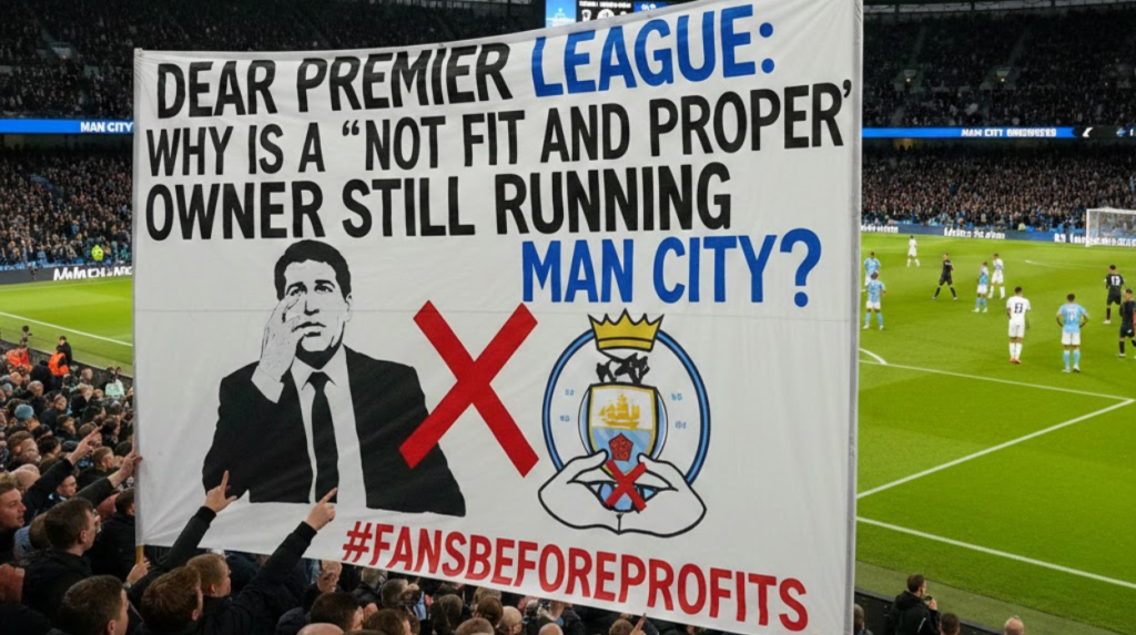 Dear Premier League: Why Is a “Not Fit and Proper” Owner Still Running Man City?