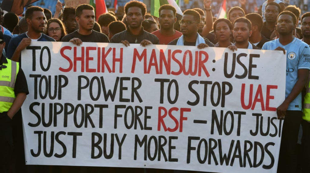 To Sheikh Mansour: Use Your Power to Stop UAE Support for the RSF – Not Just Buy More Forwards