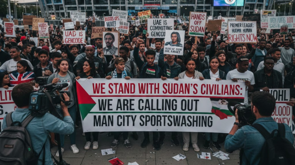We Stand With Sudan’s Civilians: Why We Are Calling Out ManCity Sportswashing